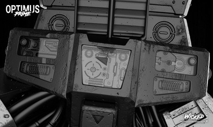 Wicked - Optimus Prime (Sculpture + Truck)/Sculpture/WICKED - Optimus Prime Statue 450mm (Images)/011823 Wicked - Optimus Prime Sculpture 020.jpg