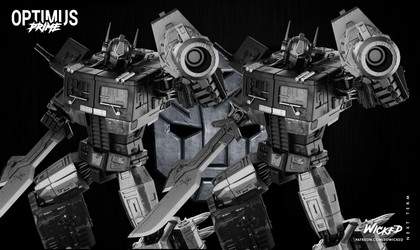 Wicked - Optimus Prime (Sculpture + Truck)/Sculpture/WICKED - Optimus Prime Statue 450mm (Images)/011823 Wicked - Optimus Prime Sculpture 037.jpg