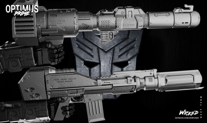 Wicked - Optimus Prime (Sculpture + Truck)/Sculpture/WICKED - Optimus Prime Statue 450mm (Images)/011823 Wicked - Optimus Prime Sculpture 035.jpg