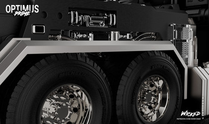 Wicked - Optimus Prime (Sculpture + Truck)/Truck/WICKED - Optimus Truck 200mm (Images)/011823 Wicked - Optimus Truck 010.jpg