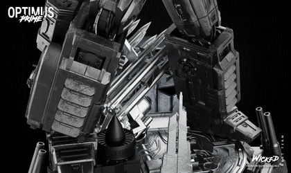 Wicked - Optimus Prime (Sculpture + Truck)/Sculpture/WICKED - Optimus Prime Statue 450mm (Images)/011823 Wicked - Optimus Prime Sculpture 013.jpg