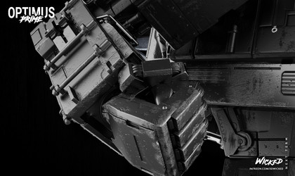 Wicked - Optimus Prime (Sculpture + Truck)/Sculpture/WICKED - Optimus Prime Statue 450mm (Images)/011823 Wicked - Optimus Prime Sculpture 024.jpg