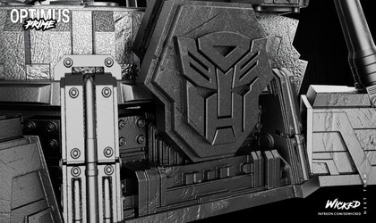 Wicked - Optimus Prime (Sculpture + Truck)/Sculpture/WICKED - Optimus Prime Statue 450mm (Images)/011823 Wicked - Optimus Prime Sculpture 032.jpg