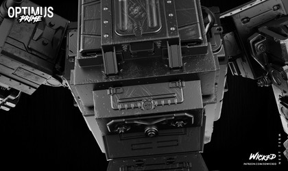 Wicked - Optimus Prime (Sculpture + Truck)/Sculpture/WICKED - Optimus Prime Statue 450mm (Images)/011823 Wicked - Optimus Prime Sculpture 030.jpg