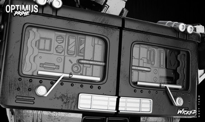 Wicked - Optimus Prime (Sculpture + Truck)/Sculpture/WICKED - Optimus Prime Statue 450mm (Images)/011823 Wicked - Optimus Prime Sculpture 022.jpg