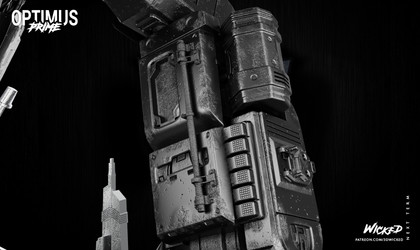 Wicked - Optimus Prime (Sculpture + Truck)/Sculpture/WICKED - Optimus Prime Statue 450mm (Images)/011823 Wicked - Optimus Prime Sculpture 031.jpg
