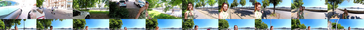 TsukiGamerGirl - Cumwalk on the Danube promenade.mp4 screencaps